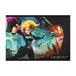 Velocity 2X - Official Video Game Soundtrack (Poster Front)